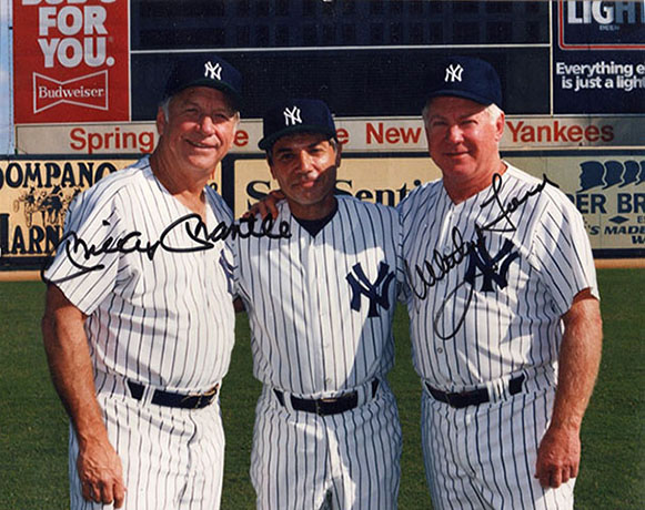 Micky Mantle, Whitey Ford, and Ron Ross